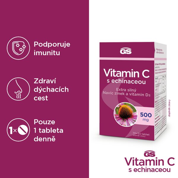 GS Vitamin C 500 s echinaceou 70+30 tablet GS Vitamin C 500 s echinaceou 70+30 tablet