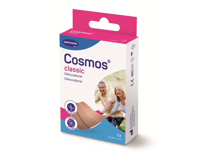 Cosmos Classic Pevná náplast 6 cm x 1 m