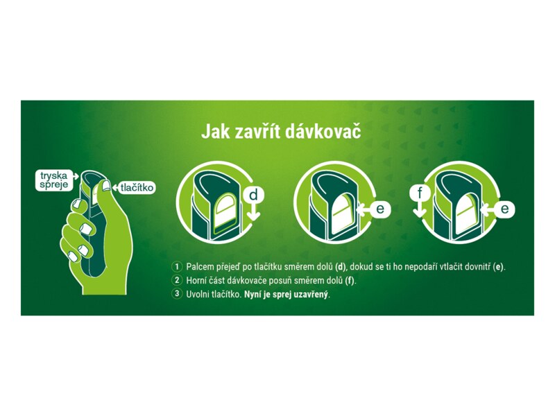 Nicorette spray 1 mg/dávka orální sprej 2x13,2 ml
