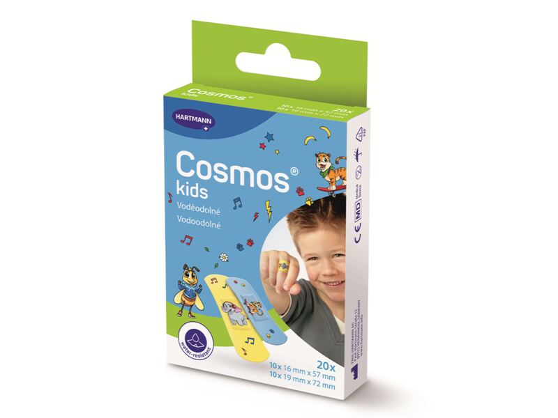 Cosmos Kids Dětská náplast 2 velikosti 20 ks