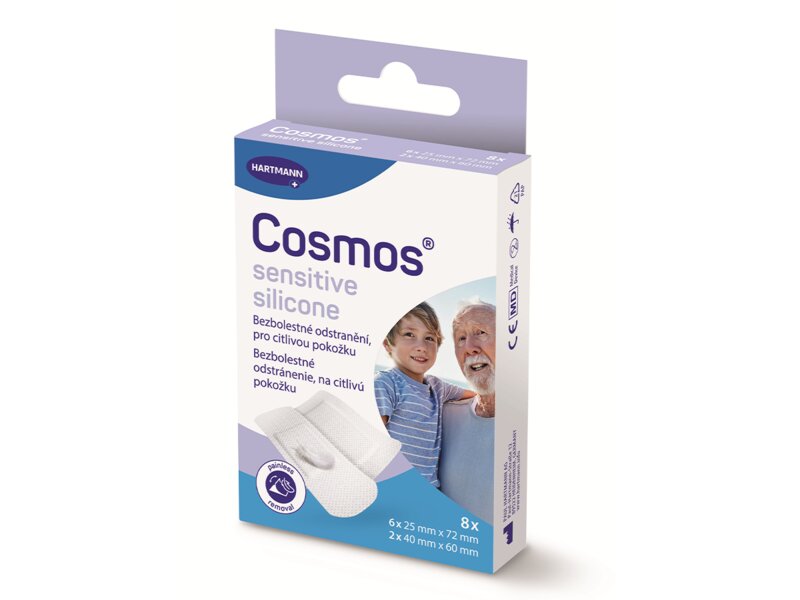 Cosmos Sensitive Silicone Ultra jemná 2 velikosti 8 ks