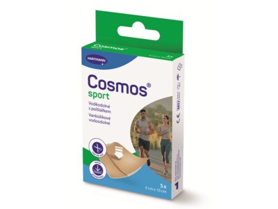 Cosmos Sport Voděodolná náplast 6 x 10 cm 5 ks