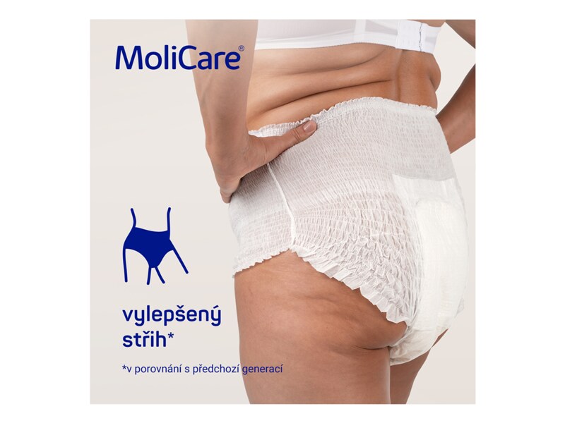 MoliCare Mobile Inkontinenční kalhotky 10 kapek L 14 ks
