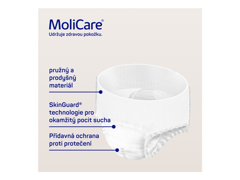 MoliCare Mobile inkontinenční kalhotky 10 kapek L 14 ks