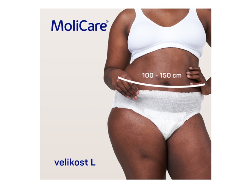MoliCare Mobile Inkontinenční kalhotky 10 kapek L 14 ks