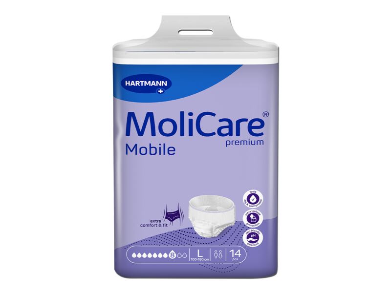 MoliCare Mobile Inkontinenční kalhotky 8 kapek 14 ks