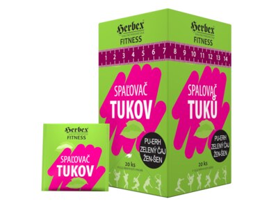 Herbex Spalovač tuku čaj 20 x 1,5 g