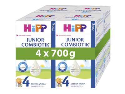 Hipp 4 Junior Combiotik mléčná výživa 4x700 g Hipp 4 Junior Combiotik mléčná výživa 4x700 g