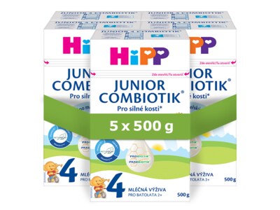 Hipp 4 Junior Combiotik mléčná výživa 5x500 g
