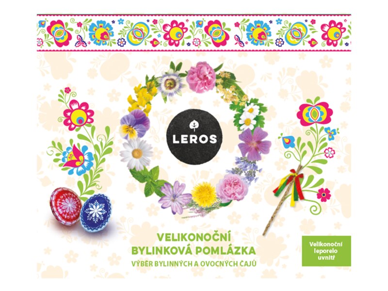 Leros Velikonoční bylinková pomlázka 6 x 5 sáčků