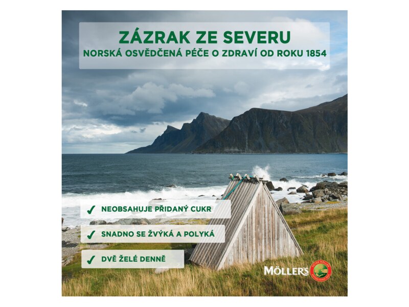 Mollers Omega-3 Daily Health 112 kapslí