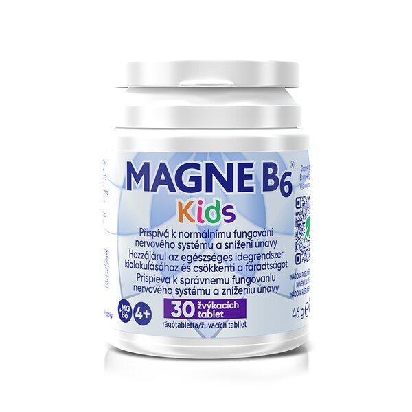 Magne B6 Kids 30 žvýkacích tablet