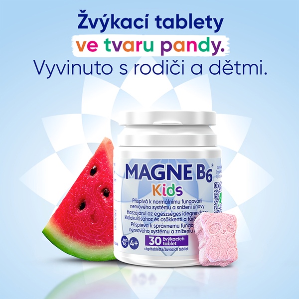 Magne B6 Kids 30 žvýkacích tablet Magne B6 Kids 30 žvýkacích tablet
