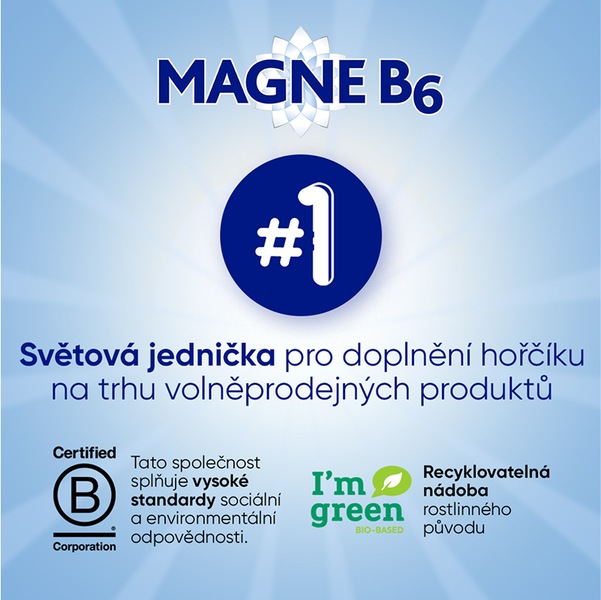 Magne B6 Kids 30 žvýkacích tablet