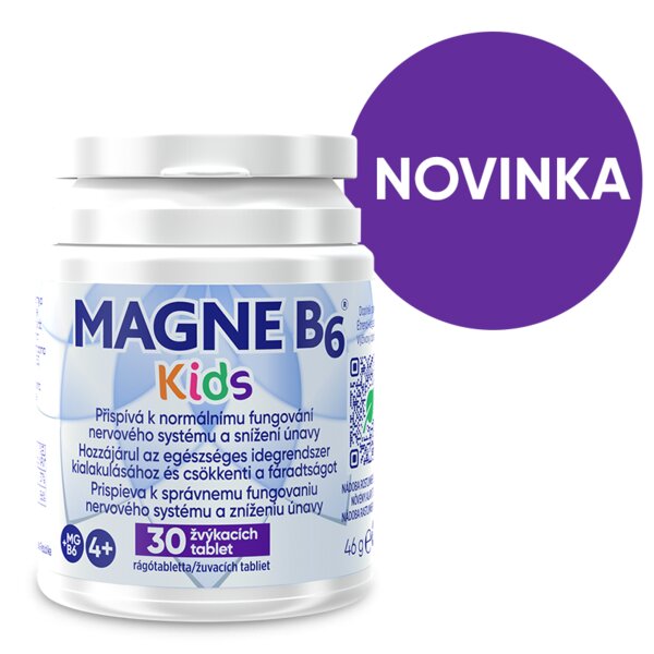 Magne B6 Kids 30 žvýkacích tablet Magne B6 Kids 30 žvýkacích tablet