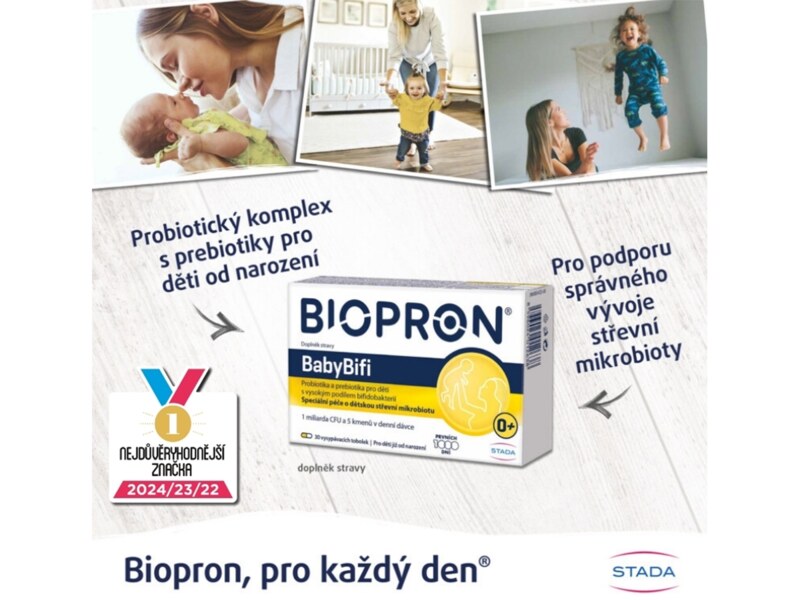 Biopron Laktobacily Baby BiFi+ 30 tobolek
