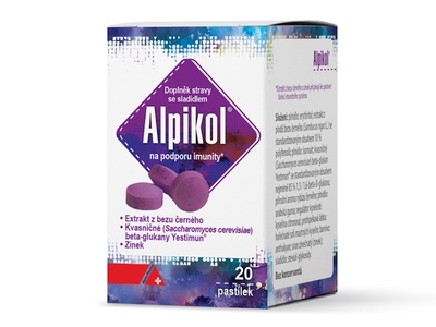 Alpikol pastilky na podporu imunity 20 ks