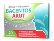 Bacentos Akut orální probiotikum 20 tablet Bacentos Akut orální probiotikum 20 tablet