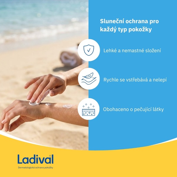 Ladival Alergická pokožka gel OF50+ 200 ml