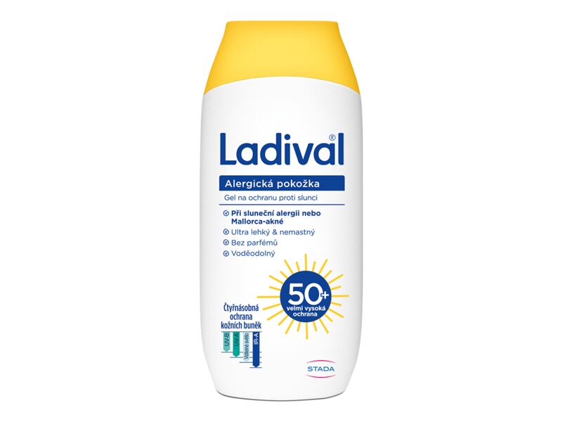 Ladival Alergická pokožka gel OF50+ 200 ml
