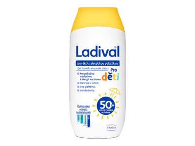 Ladival Dětská alergická pokožka gel OF50+ 200 ml Ladival Dětská alergická pokožka gel OF50+ 200 ml