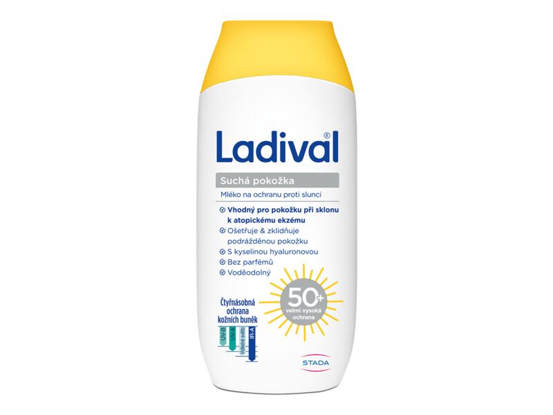 Ladival Suchá pokožka mléko OF50+ 200 ml