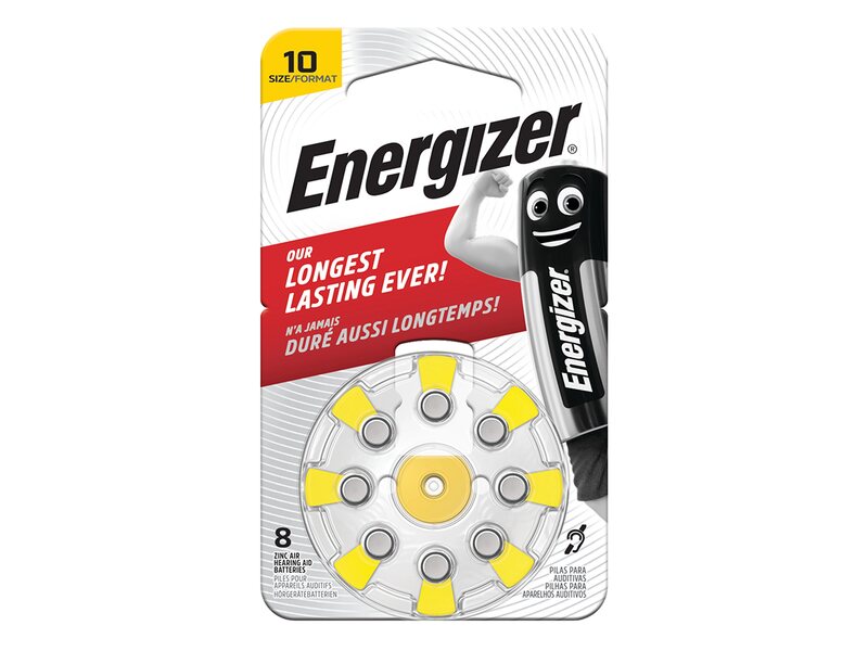 Energizer Zinc Air 10 baterie do naslouchadel 8 ks Energizer Zinc Air 10 baterie do naslouchadel 8 ks