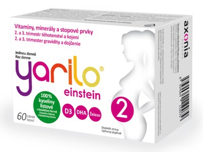 Yarilo Einstein 2 vitamíny pro těhotné 60 tobolek Yarilo Einstein 2 vitamíny pro těhotné 60 tobolek