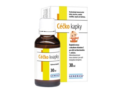 Céčko kapky pro děti od 1 m+ Generica 30 ml