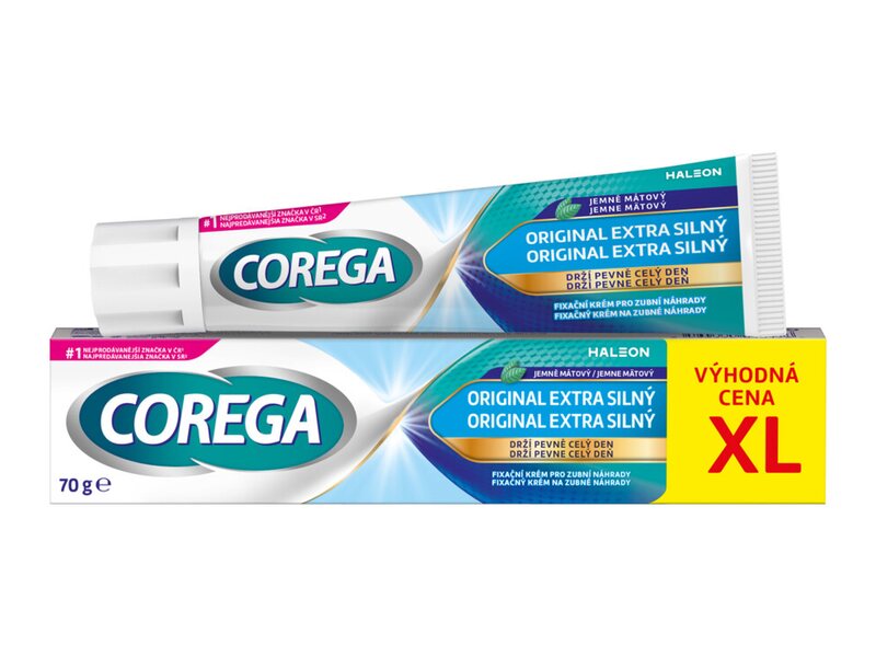 Corega Original extra silný fixační krém XL 70 g