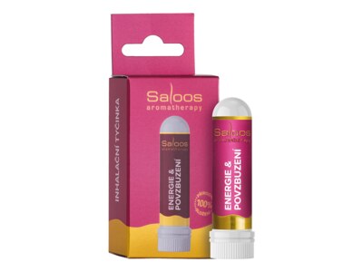 Saloos Inhalační tyčinka Energie a Povzbuzení 1 ks Saloos Inhalační tyčinka Energie a Povzbuzení 1 ks