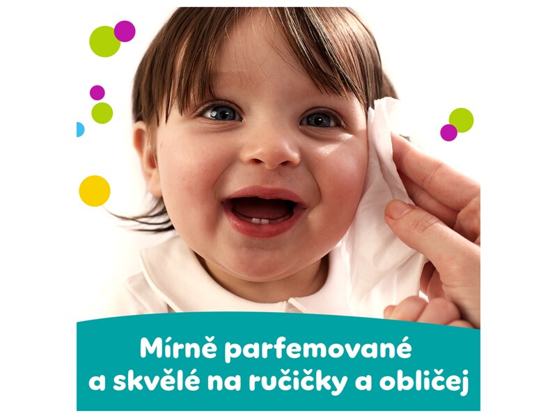 Pampers Fresh Clean vlhčené ubrousky 12 x 52 ks