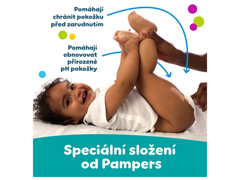 Pampers Fresh Clean vlhčené ubrousky 12 x 52 ks Pampers Fresh Clean vlhčené ubrousky 12 x 52 ks
