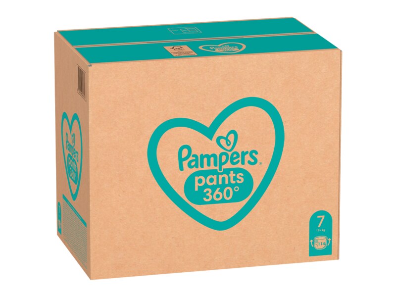 Pampers Pants plenkové kalhotky vel. 7 (17+kg) 114 ks