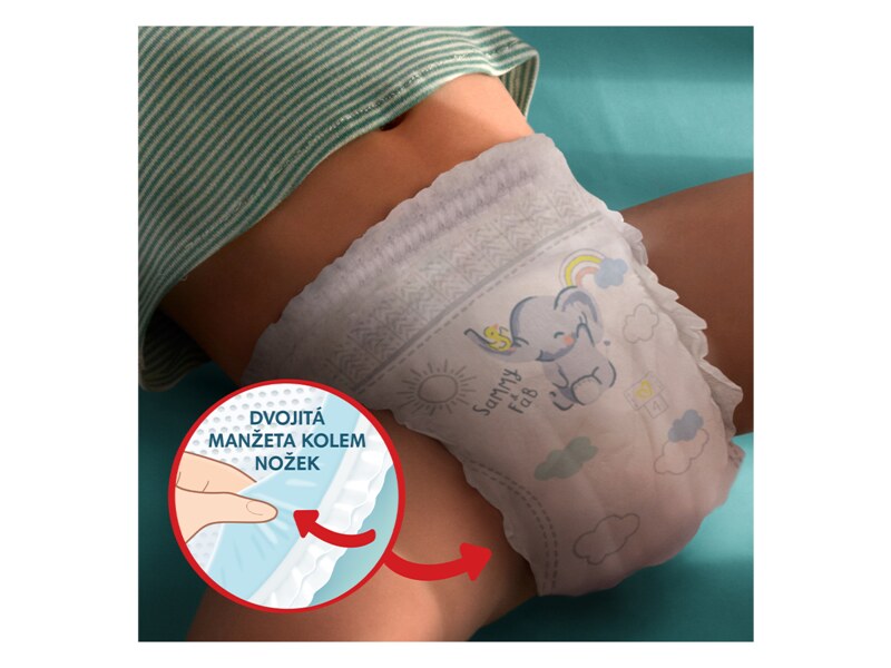 Pampers Pants Premium Care plenkové kalhotky vel.6 (15+kg) 93 ks
