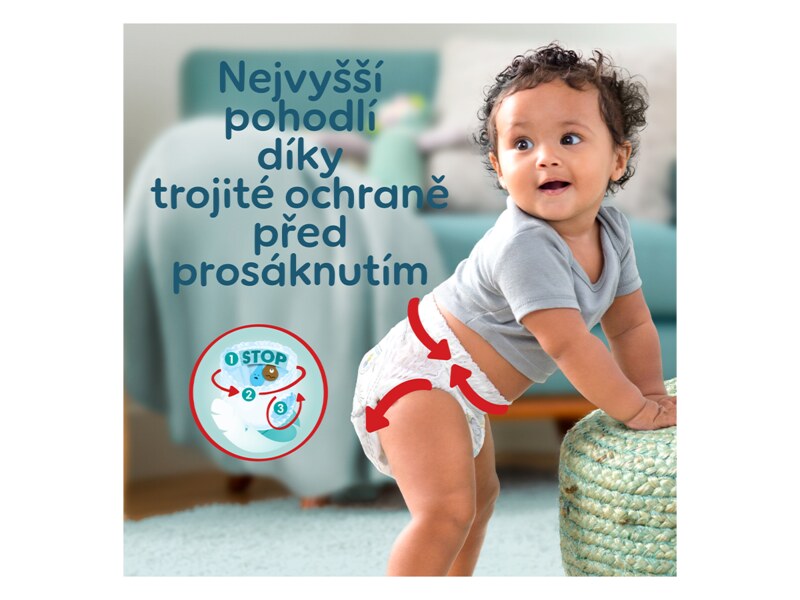 Pampers Pants Premium Care plenkové kalhotky vel.6 (15+kg) 93 ks