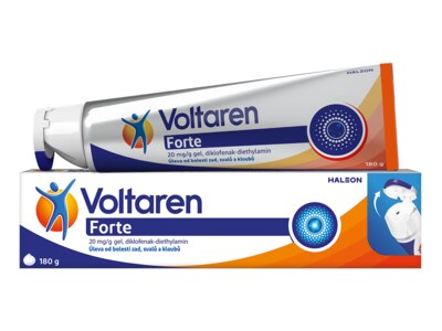 Voltaren Forte 20 mg/g gel proti bolesti 180 g