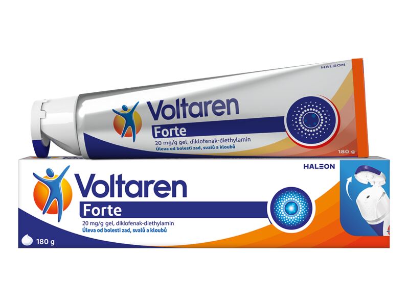Voltaren Forte 20 mg/g gel proti bolesti 180 g