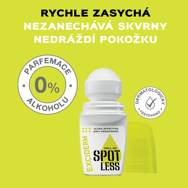 Exciderm Spotless antiperspirant roll-on při nadměrném pocení 60 ml