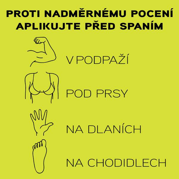 Exciderm Spotless antiperspirant roll-on při nadměrném pocení 60 ml