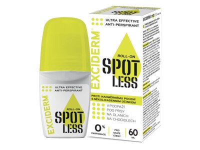 Exciderm Spotless antiperspirant roll-on při nadměrném pocení 60 ml Exciderm Spotless antiperspirant roll-on při nadměrném pocení 60 ml