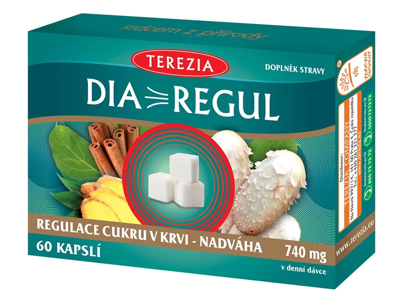 Terezia Diaregul 60 kapslí Terezia Diaregul 60 kapslí