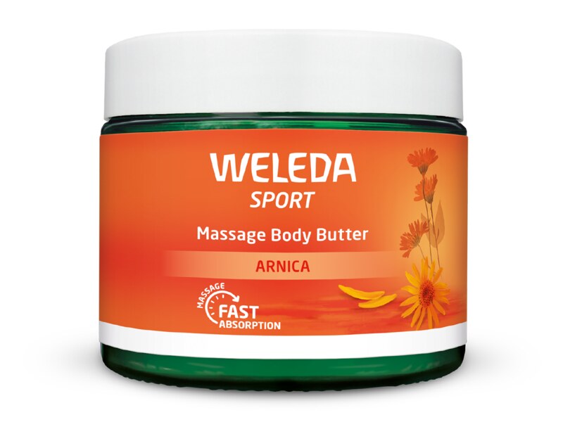 Weleda Arnikové masážní tělové máslo 150 ml