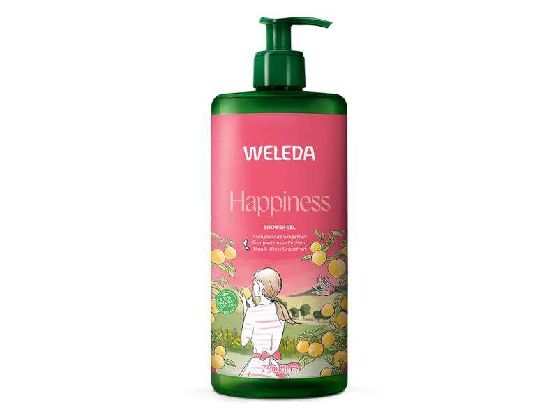 Weleda Happiness Grepový sprchový krém 750 ml Weleda Happiness Grepový sprchový krém 750 ml