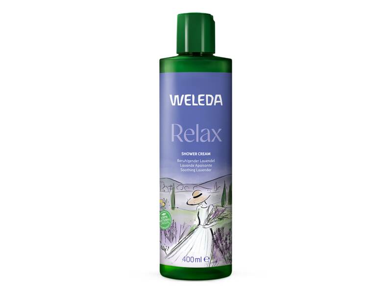 Weleda Relax Levandulový sprchový krém 400 ml
