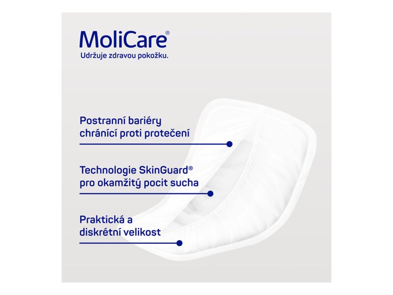 MoliCare Men Absorpční vložky 4 kapky Duopack 2x14 ks