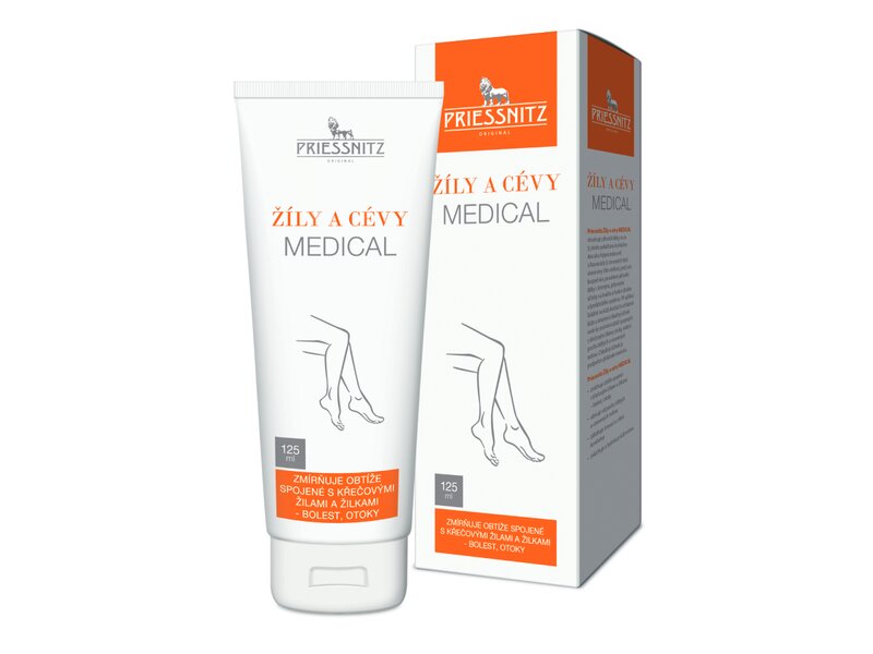 Priessnitz Žíly a cévy Medical 125 ml Priessnitz Žíly a cévy Medical 125 ml