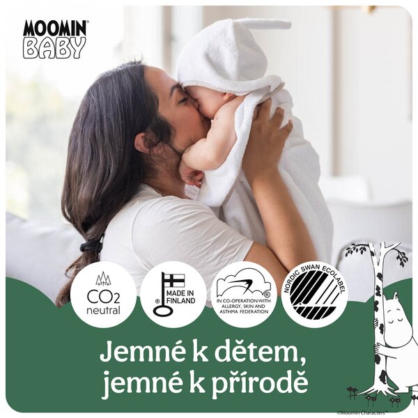 Moomin Baby 5 Maxi 10-16 kg EKO plenky 40 ks