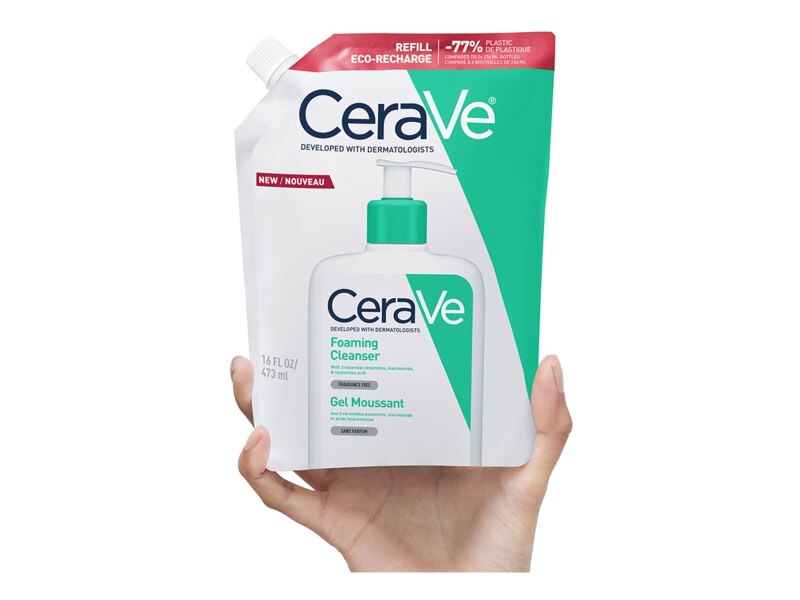 CeraVe Čisticí pěnicí gel náplň 473 ml