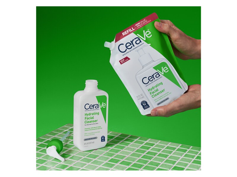 CeraVe Hydratační čisticí gel náplň 473 ml